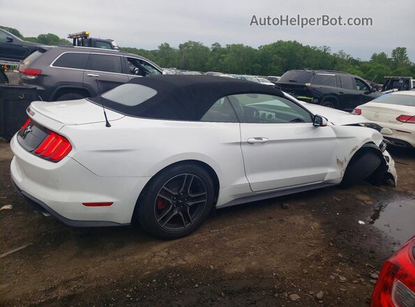 1FATP8UH5K5149149 2019 FORD MUSTANG White უკანა მარჯვენა
