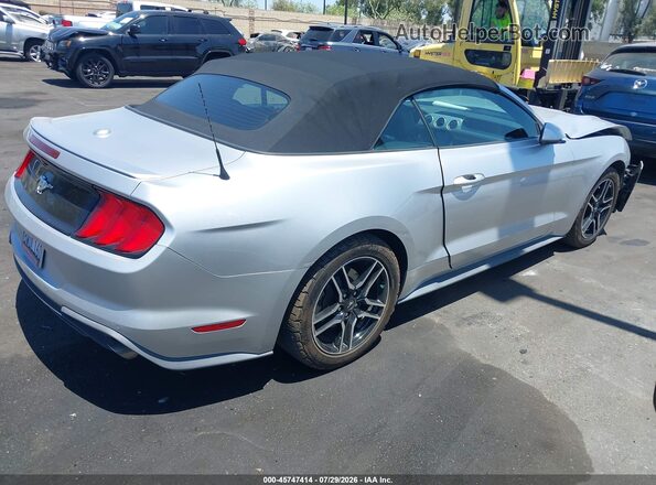 1FATP8UH5K5170048 2019 FORD MUSTANG Silver Հետևի աջ