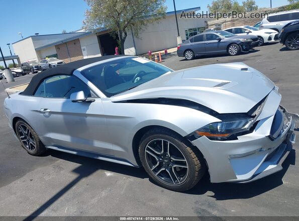 1FATP8UH5K5170048 2019 FORD MUSTANG Silver Սալոնի 360 աստիճան տեսք