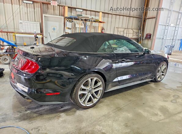 1FATP8UH5K5204537 2019 FORD MUSTANG Black Հետևի աջ
