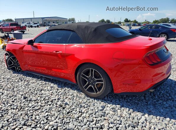 1FATP8UH5L5137696 2020 FORD MUSTANG Red უკანა მარცხენა