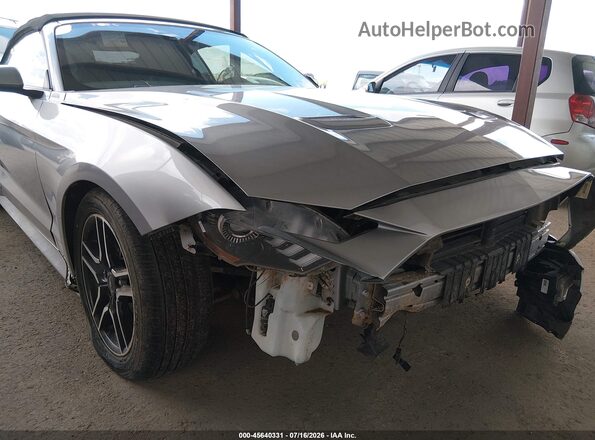 1FATP8UH5N5120027 2022 FORD MUSTANG Silver Front view