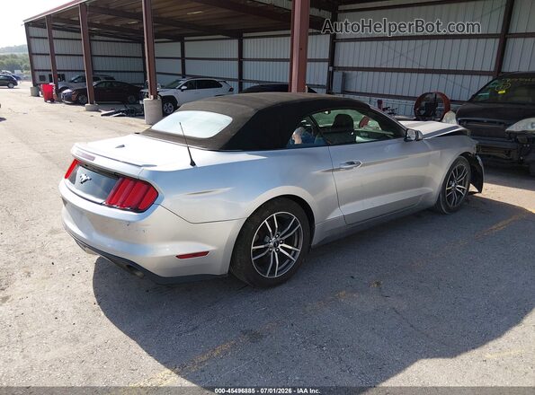 1FATP8UH6G5226649 2016 FORD MUSTANG Серебряный Задняя правая четверть