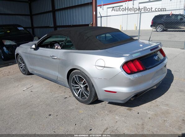 1FATP8UH6G5226649 2016 FORD MUSTANG Серебряный Задняя левая четверть