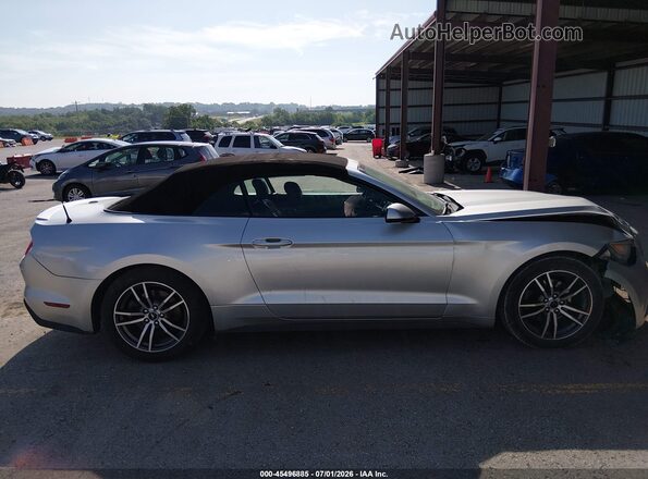 1FATP8UH6G5226649 2016 FORD MUSTANG Серебряный Вид задней части салона