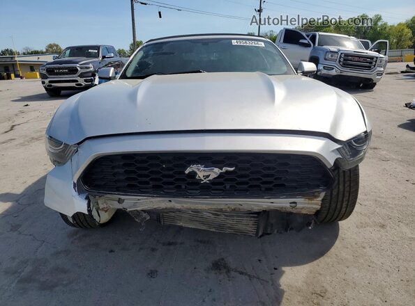 1FATP8UH6H5254405 2017 FORD MUSTANG Silver Front view