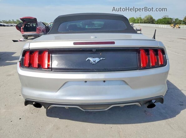 1FATP8UH6H5254405 2017 FORD MUSTANG Silver Rear view