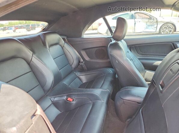 1FATP8UH6J5125151 2018 FORD MUSTANG Charcoal უკანა სავარძლების ხედი