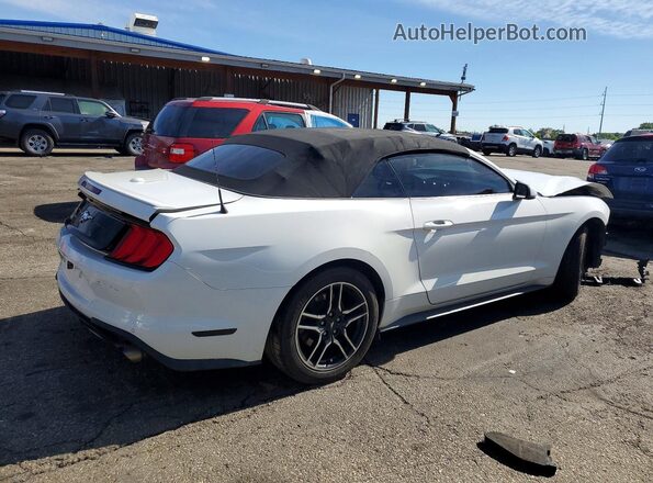 1FATP8UH6K5138662 2019 FORD MUSTANG White Հետևի աջ