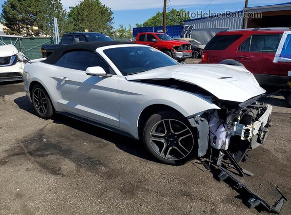 1FATP8UH6K5138662 2019 FORD MUSTANG White Առջևի աջ