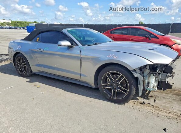 1FATP8UH6L5101516 2020 FORD MUSTANG Gray Przód prawy