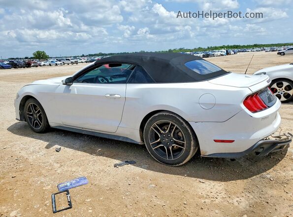 1FATP8UH6L5125783 2020 FORD MUSTANG White უკანა მარცხენა