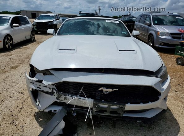 1FATP8UH6L5125783 2020 FORD MUSTANG White წინა ხედი