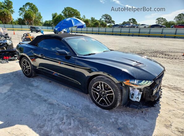 1FATP8UH6M5120519 2021 FORD MUSTANG Black Front right