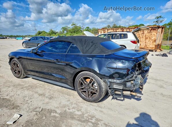 1FATP8UH6M5120519 2021 FORD MUSTANG Black Rear left