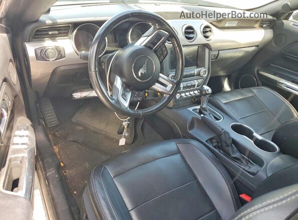 1FATP8UH6N5107979 2022 FORD MUSTANG Black წინა პანელის ხედი