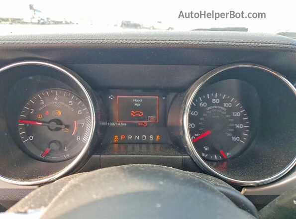 1FATP8UH7H5204256 2017 FORD MUSTANG Серый Вид щитка приборов