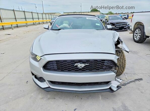 1FATP8UH7H5296064 2017 FORD MUSTANG Silver Դիմացի տեսք