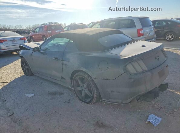 1FATP8UH7H5310870 2017 FORD MUSTANG Черный Задняя левая четверть