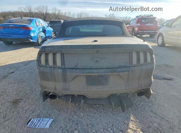 1FATP8UH7H5310870 2017 FORD MUSTANG Черный Вид сзади