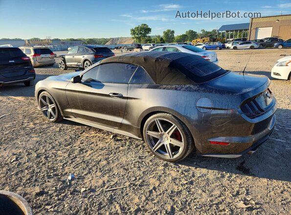 1FATP8UH7J5109007 2018 FORD MUSTANG Серый Задняя левая четверть
