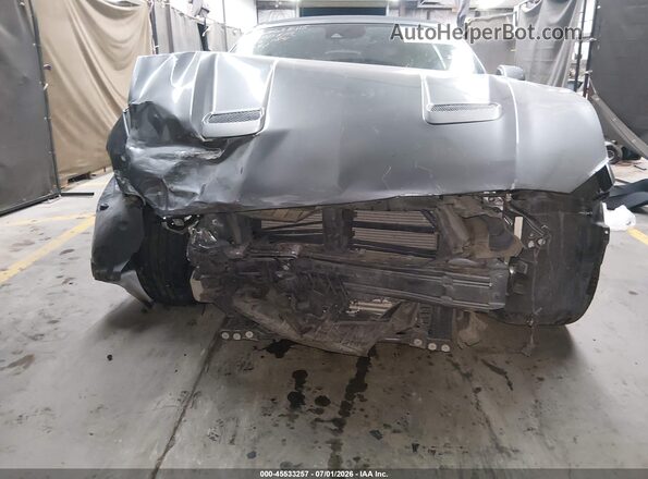 1FATP8UH7M5113451 2021 FORD MUSTANG Gray წინა ხედი