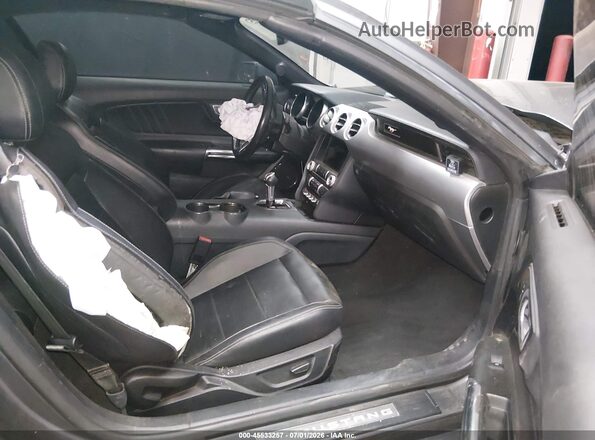 1FATP8UH7M5113451 2021 FORD MUSTANG Gray წინა სალონის ხედი