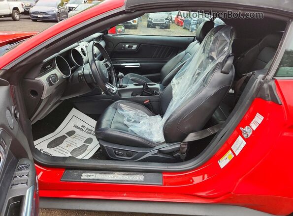 1FATP8UH7P5102440 2023 FORD MUSTANG Red Սալոնի դիմացի տեսք