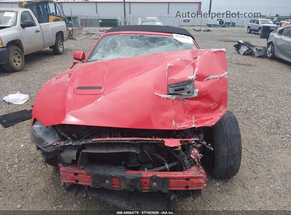1FATP8UH8K5109843 2019 FORD MUSTANG Red წინა ხედი