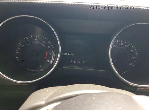 1FATP8UH8K5188270 2019 FORD MUSTANG Gray Սարքավորումների վահանակի տեսք