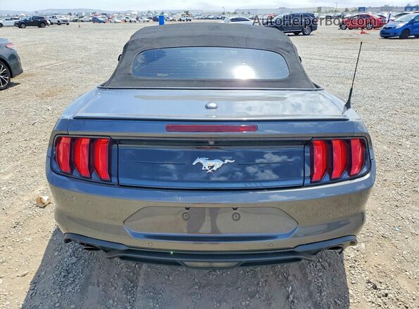 1FATP8UH8K5188270 2019 FORD MUSTANG Gray Հետևի տեսք