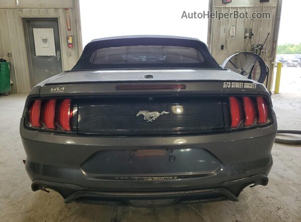1FATP8UH8L5179795 2020 FORD MUSTANG Gray უკანა ხედი