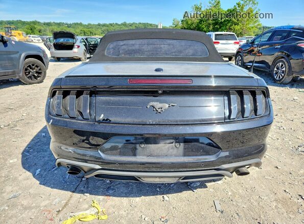 1FATP8UH8L5191588 2020 FORD MUSTANG Black Հետևի տեսք