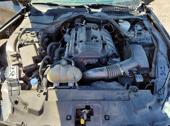 1FATP8UH8L5191588 2020 FORD MUSTANG Black Սալոնի հետևի տեսք