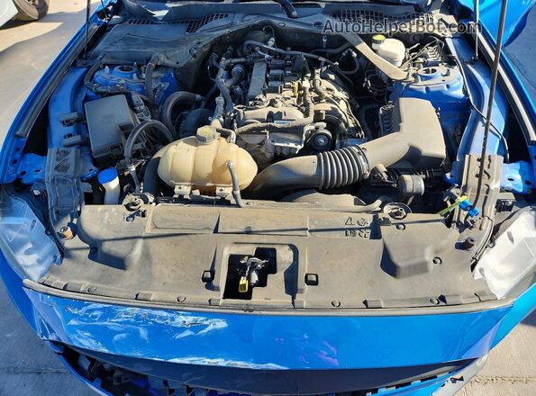 1FATP8UH8M5106184 2021 FORD MUSTANG Blue Vista interior trasera