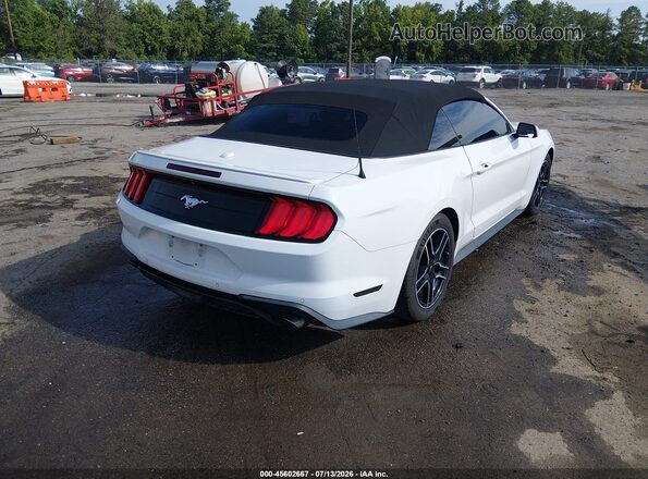 1FATP8UH8N5106025 2022 FORD MUSTANG Белый Задняя правая четверть