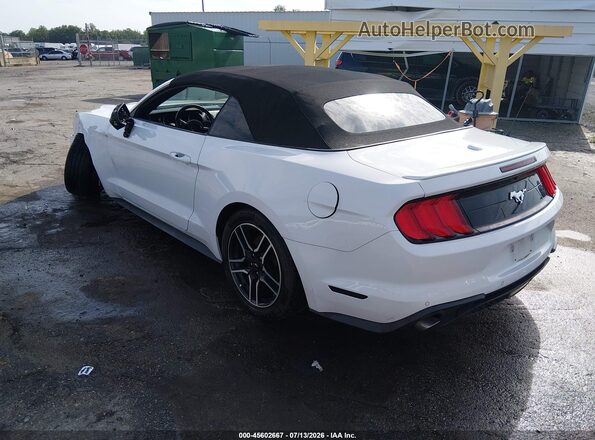 1FATP8UH8N5106025 2022 FORD MUSTANG Белый Задняя левая четверть