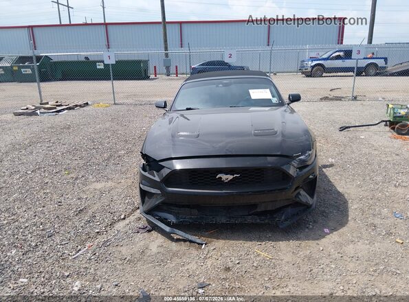 1FATP8UH8P5109655 2023 FORD MUSTANG Black Vista del cuadro de instrumentos