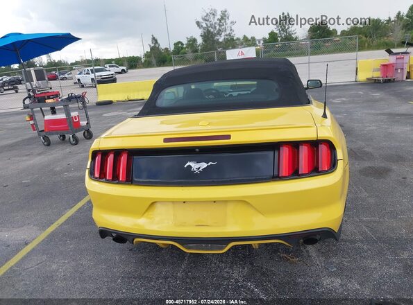 1FATP8UH9G5216875 2016 FORD MUSTANG Yellow 