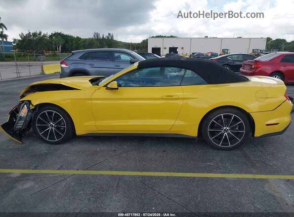 1FATP8UH9G5216875 2016 FORD MUSTANG Yellow 