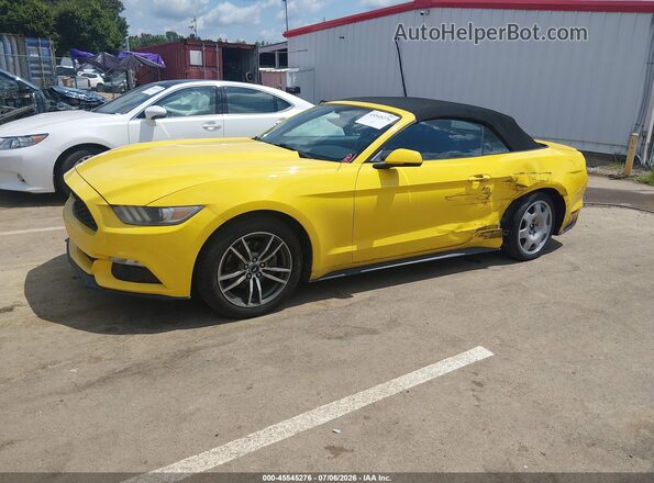 1FATP8UH9G5284819 2016 FORD MUSTANG Yellow Вид спереду