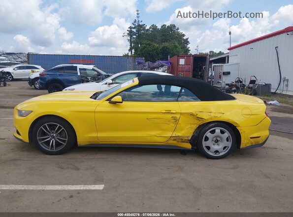 1FATP8UH9G5284819 2016 FORD MUSTANG Yellow 