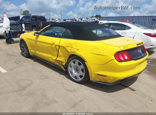 1FATP8UH9G5284819 2016 FORD MUSTANG Yellow 