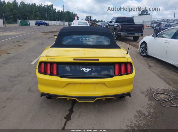 1FATP8UH9G5284819 2016 FORD MUSTANG Yellow 