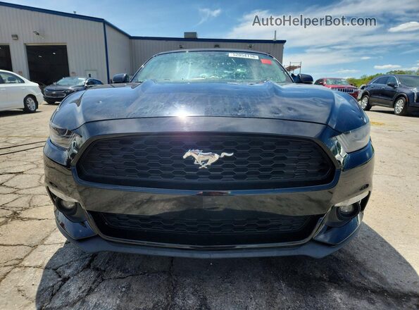 1FATP8UH9H5278648 2017 FORD MUSTANG Black წინა ხედი