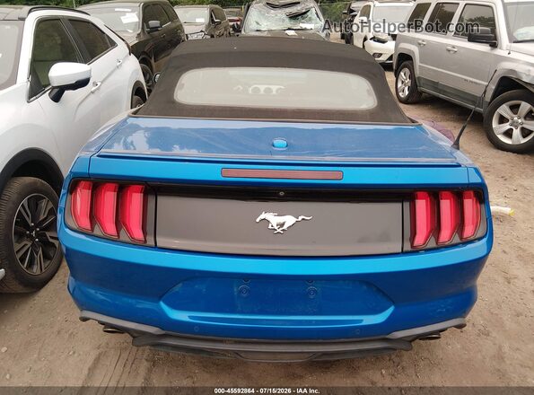 1FATP8UH9K5115599 2019 FORD MUSTANG Blue 