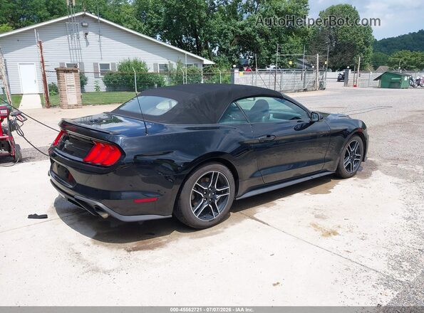 1FATP8UH9K5170196 2019 FORD MUSTANG Black Trasero derecho