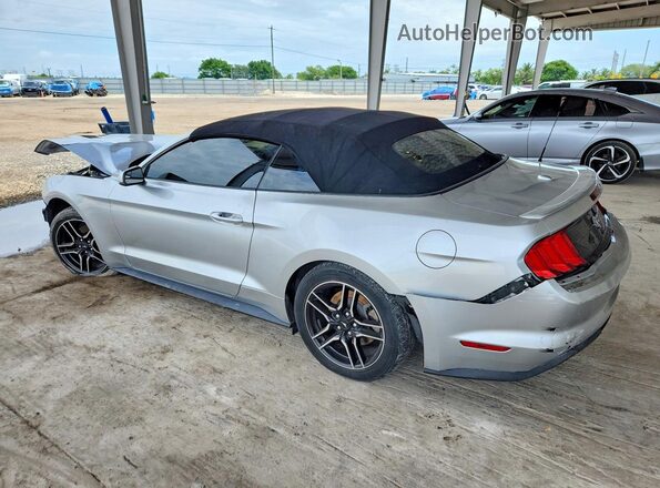 1FATP8UH9K5179304 2019 FORD MUSTANG Серебряный Задняя левая четверть