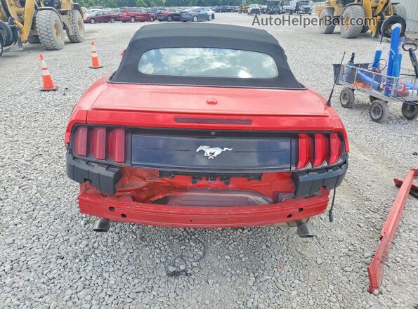 1FATP8UH9L5131660 2020 FORD MUSTANG Red Հետևի տեսք