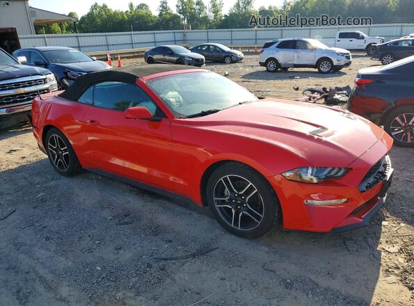 1FATP8UH9L5137653 2020 FORD MUSTANG Red წინა მარჯვენა